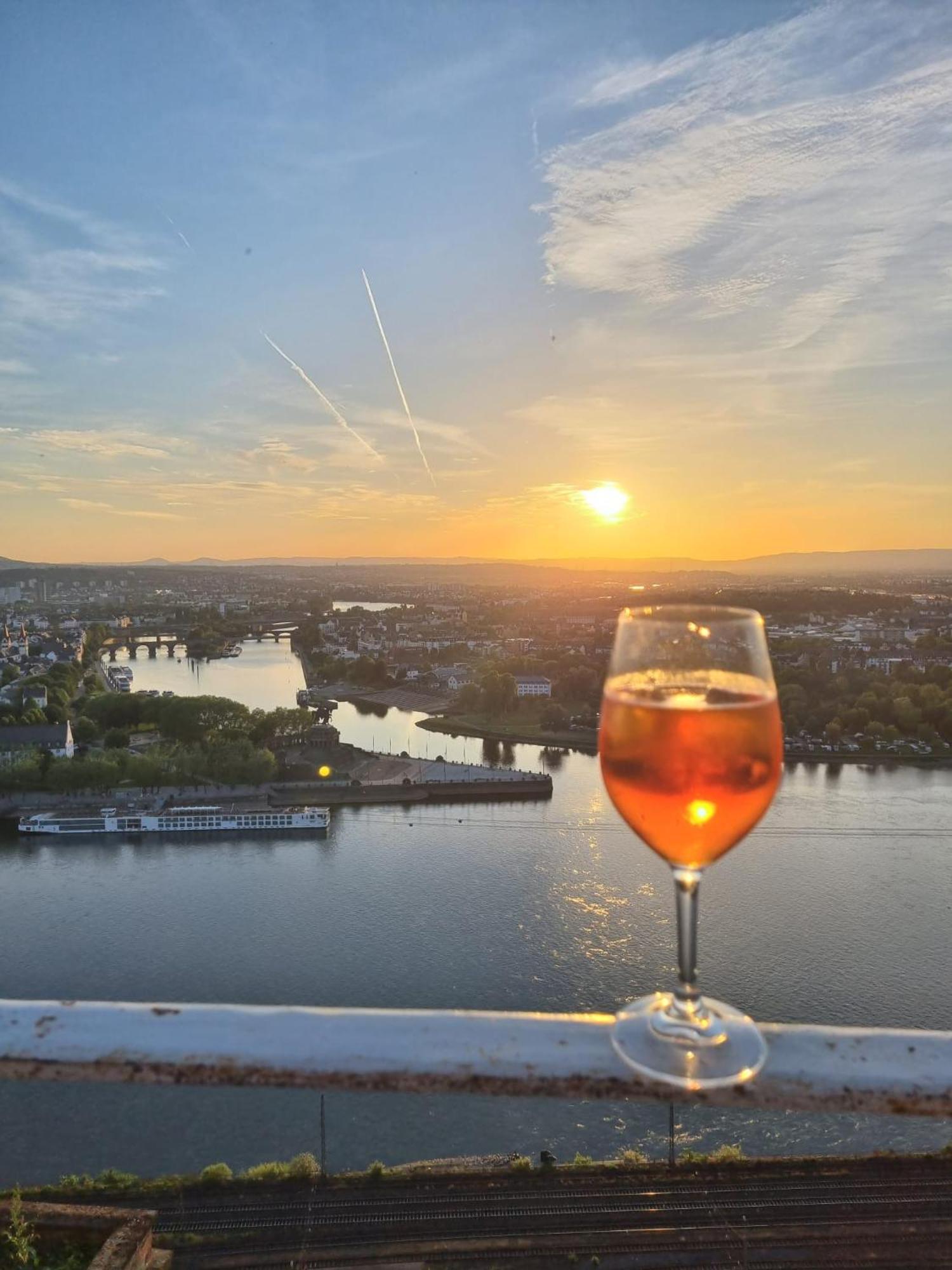 Apartament E"Stein 3 Zkb Terrasse Koblencja Zewnętrze zdjęcie